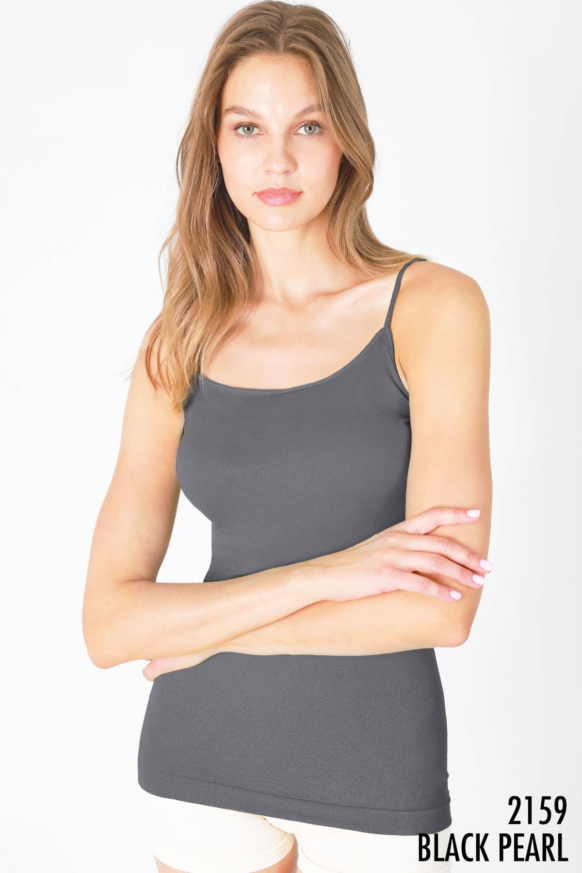 NIKIBIKI - NS4011 - Signature Camisole: 7 White