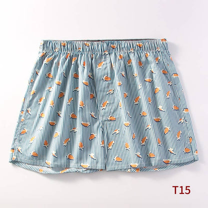 Rosa Clothing - Lobster & Pickles printed cotton casual boxer short