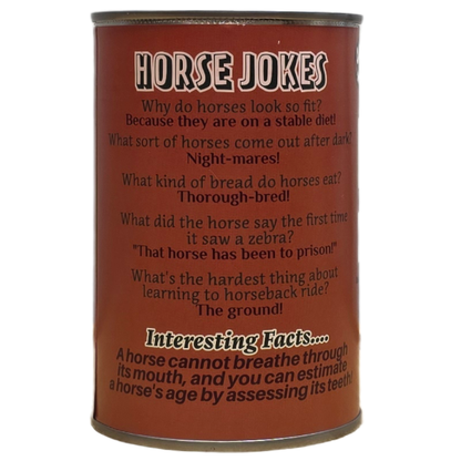 Canned Gifts - Spirit the Canned Horse - Eco-friendly and Recycled Plush