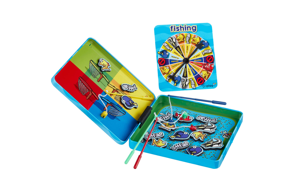 Toysmith - On the Way Games Magnetic Travel Games, 6 Games, 24/Display