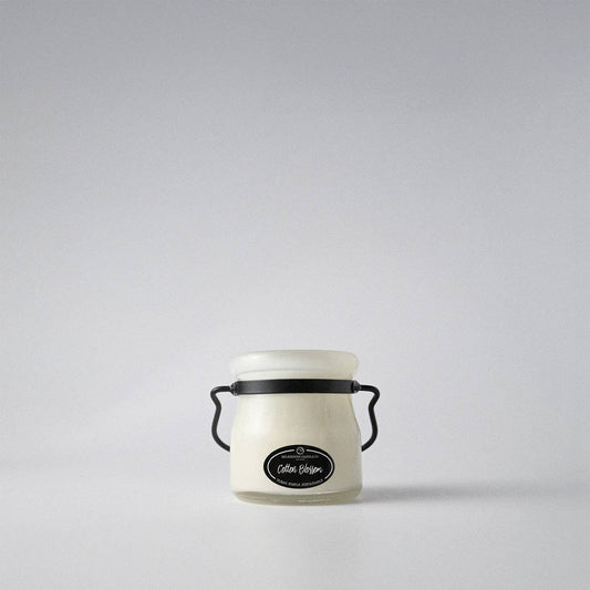 Milkhouse Candle Company - 5 oz Cream Jar Candle: Cotton Blossom