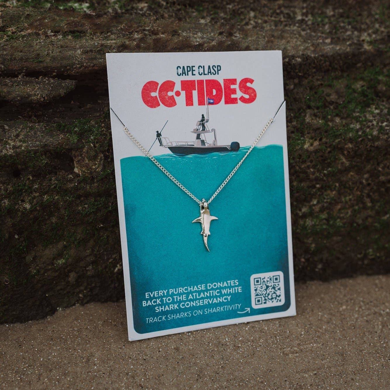 Cape Clasp - Great White Shark Necklace