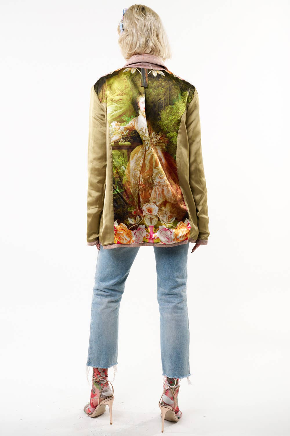 Aratta - Sudden Sensation Blazer: Pink Ash / L