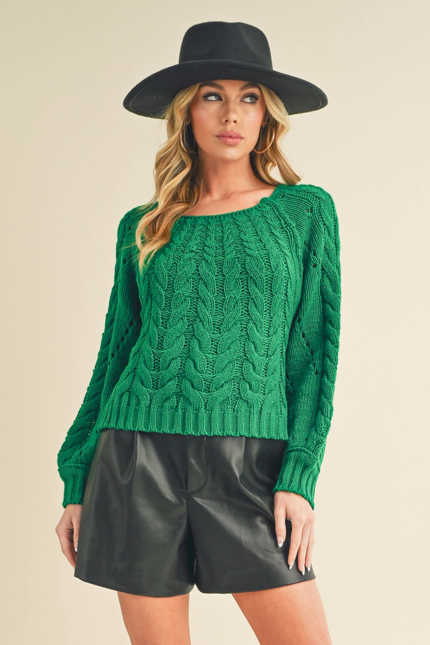 AEMI + CO - 3158DK Tally Sweater: S / Contemporary / Pink