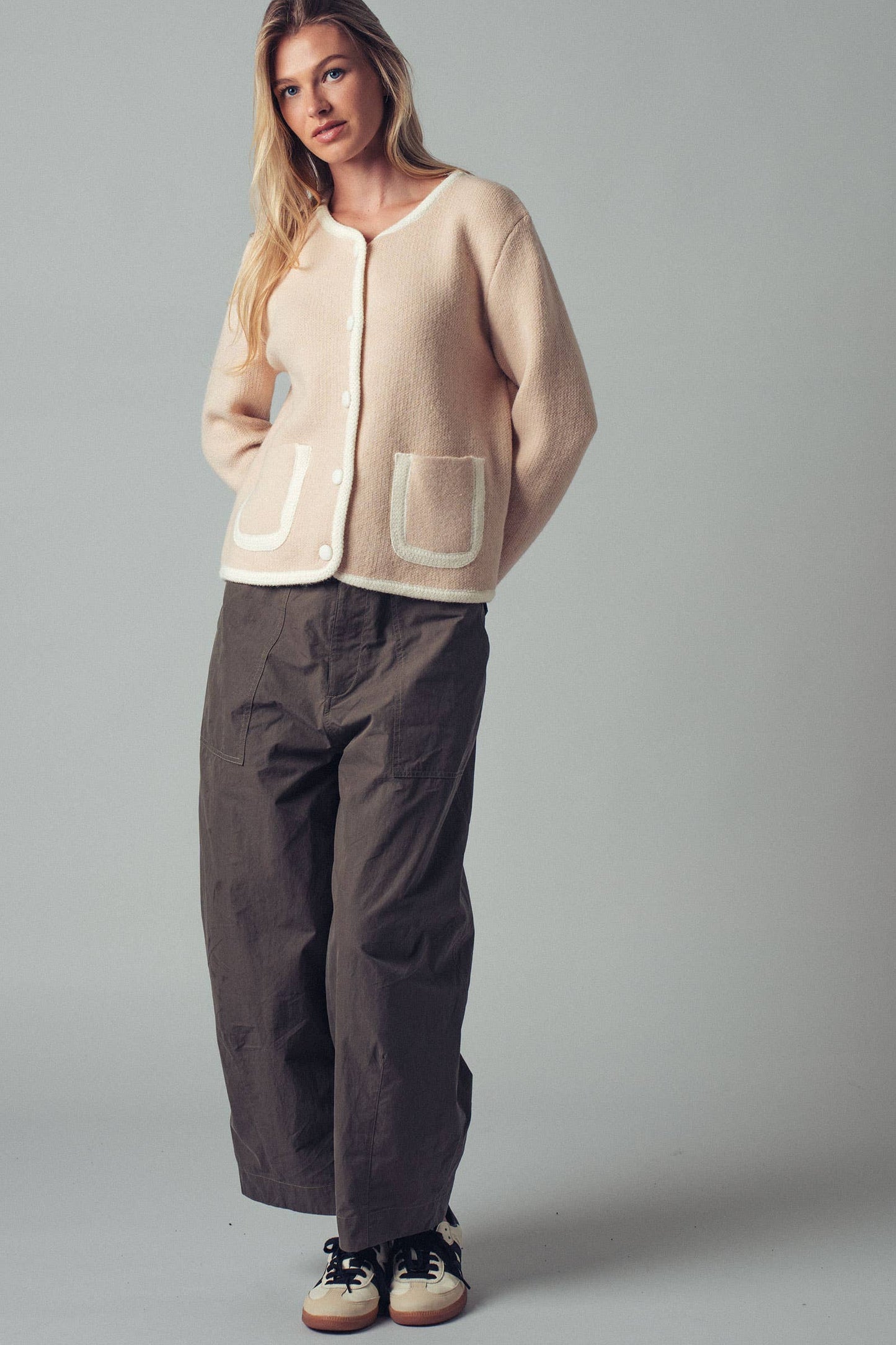 Urban Daizy - Boho Relaxed Wide-Leg Cargo Pants