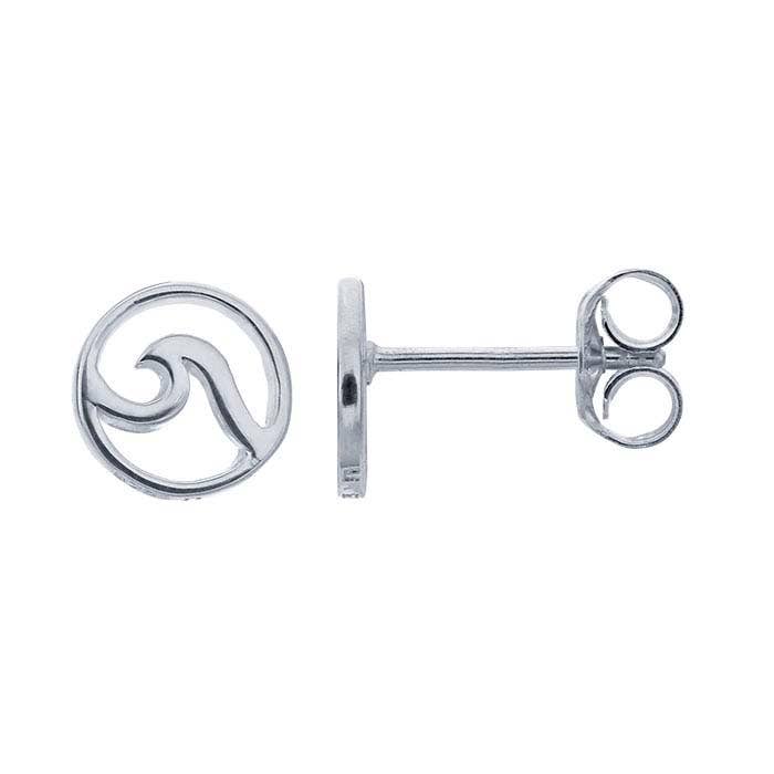 Nautically Northern - Wave Earrings