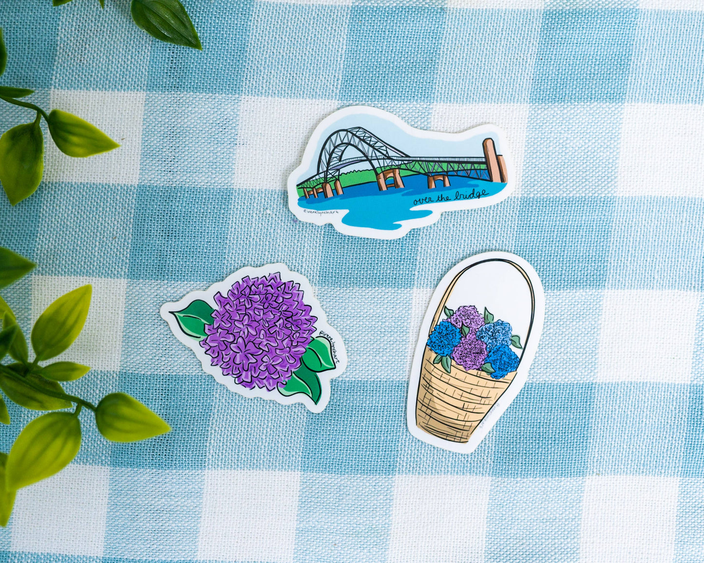 Irene Lynch Art - Hydrangea Sticker