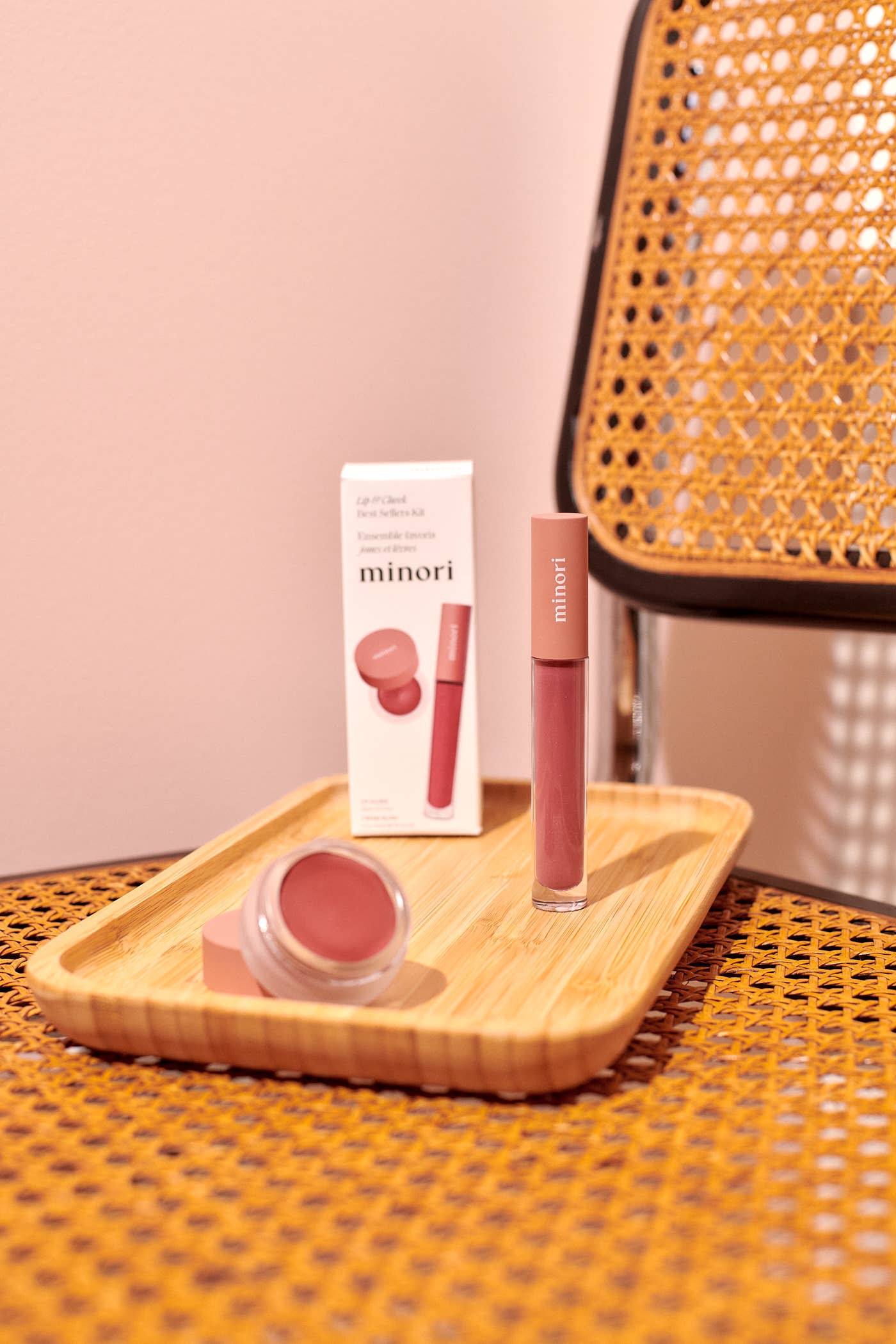 Minori - Lip & Cheek Best Sellers Kit - Holiday Gift Set