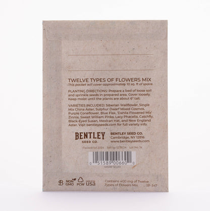 Bentley Seed Co. - All I Want for Christmas Tree Gift Tag Card - Seed Packets