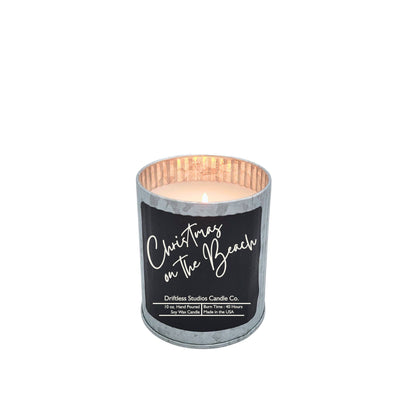 Driftless Studios - Christmas On The Beach Candles Tin Jar Wholesale Candles