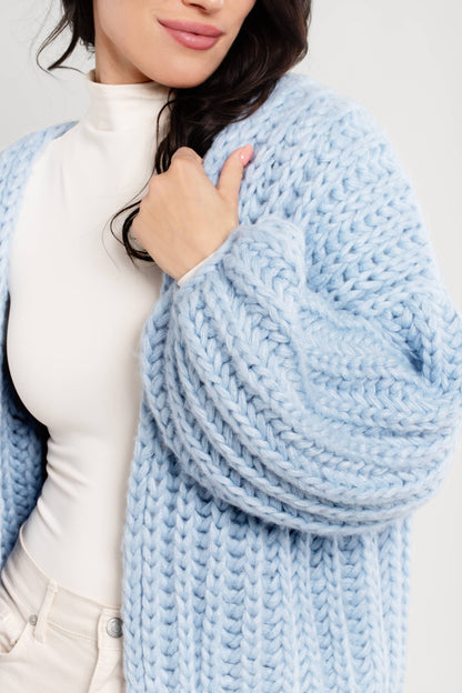 SAACHI - Chunky Oversized Knit Cardigan