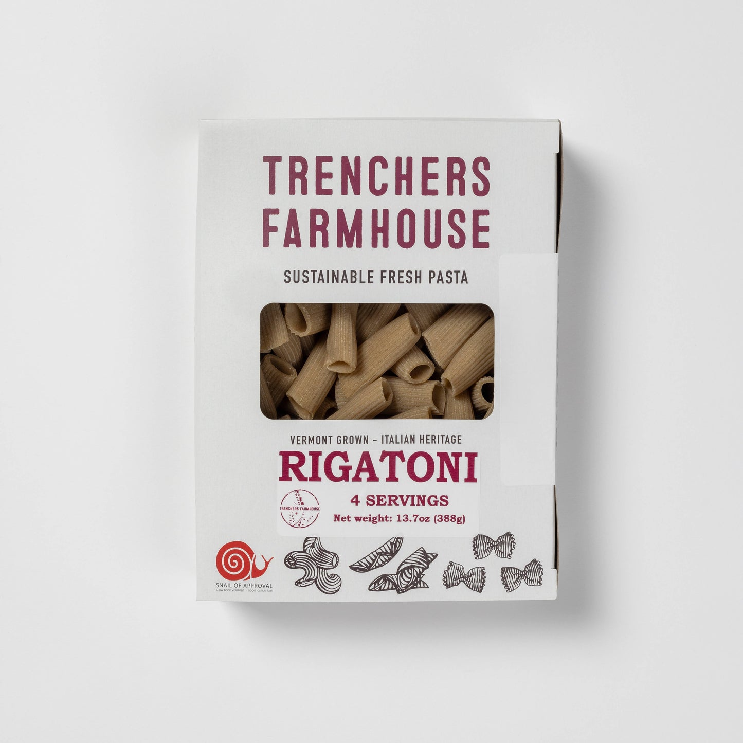 Trenchers Farmhouse - Rigatoni - Fresh Pasta