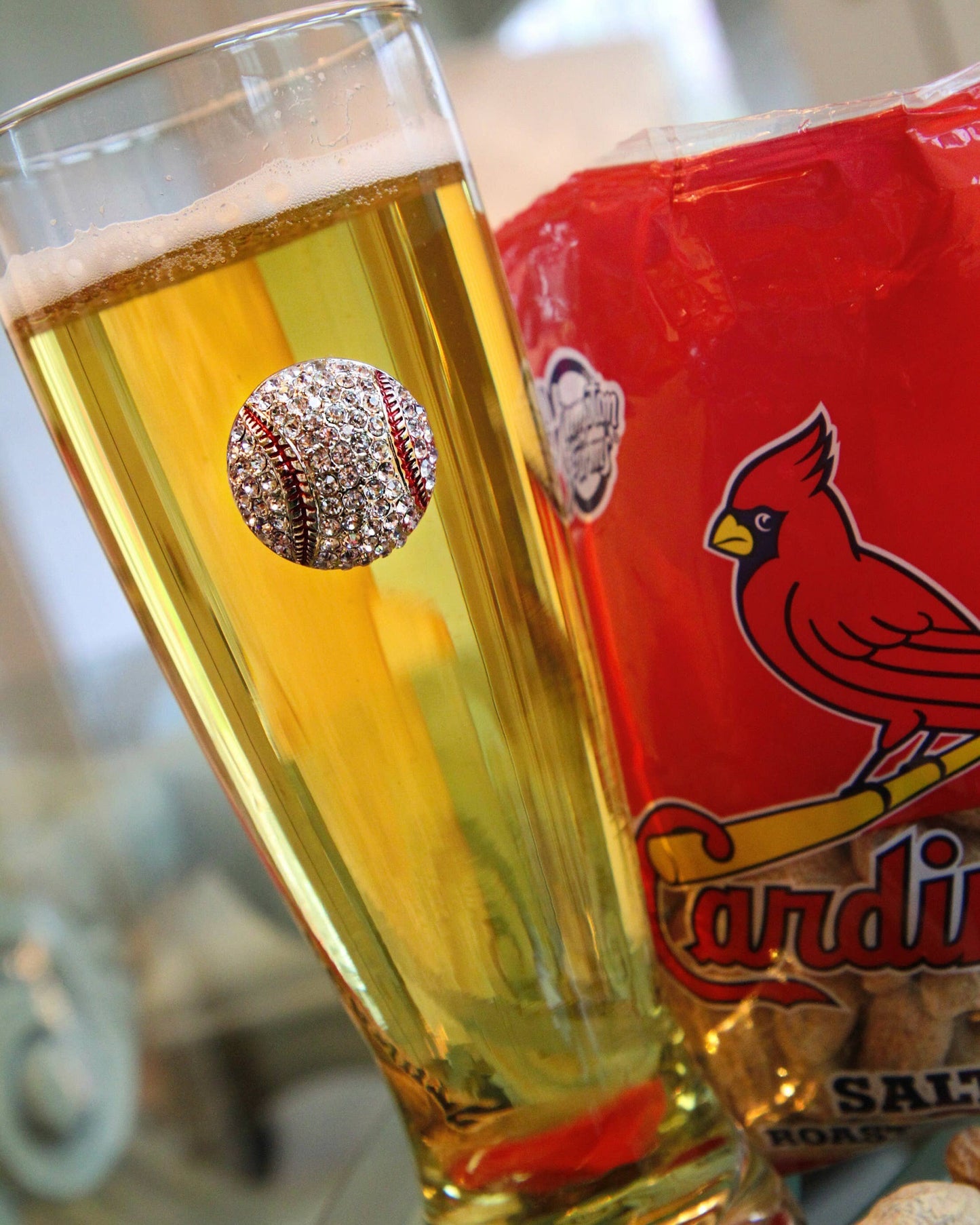 The Queens' Jewels® - Baseball Jeweled Pilsner