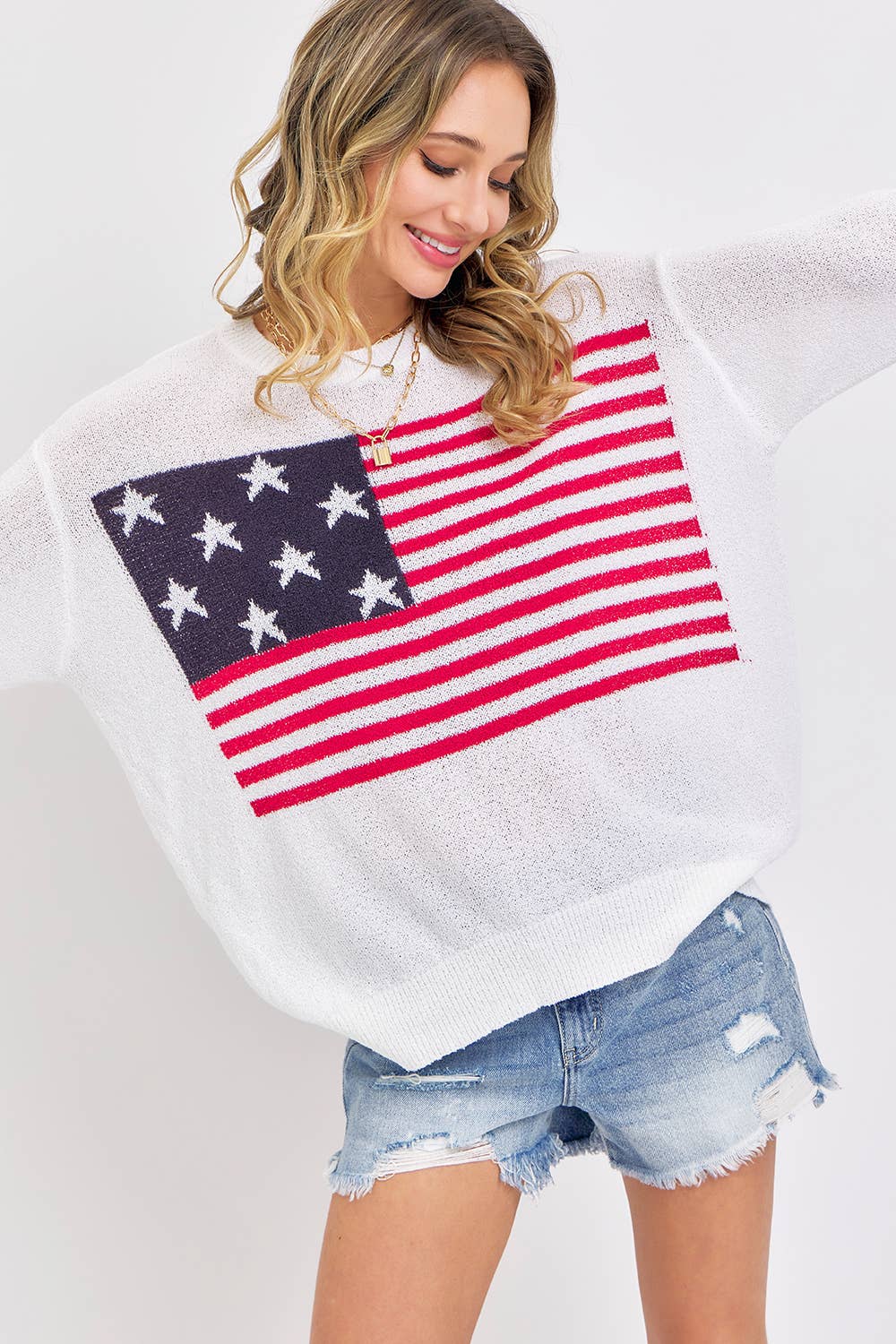 Sweet Lovely by Jen - 4TH OF JULY STARS AND STRIPES AMERICAN FLAG