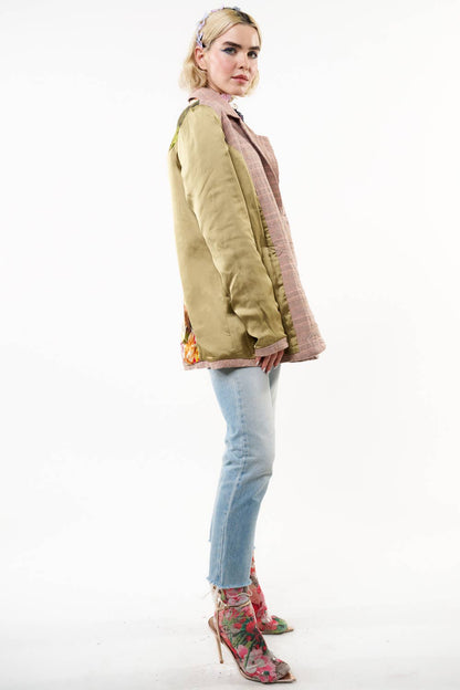 Aratta - Sudden Sensation Blazer: Pink Ash / XL