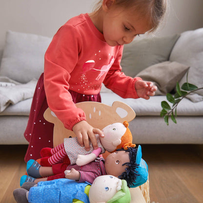HABA USA - Snug Up Doll Roya – Soft Baby Doll for First Cuddles