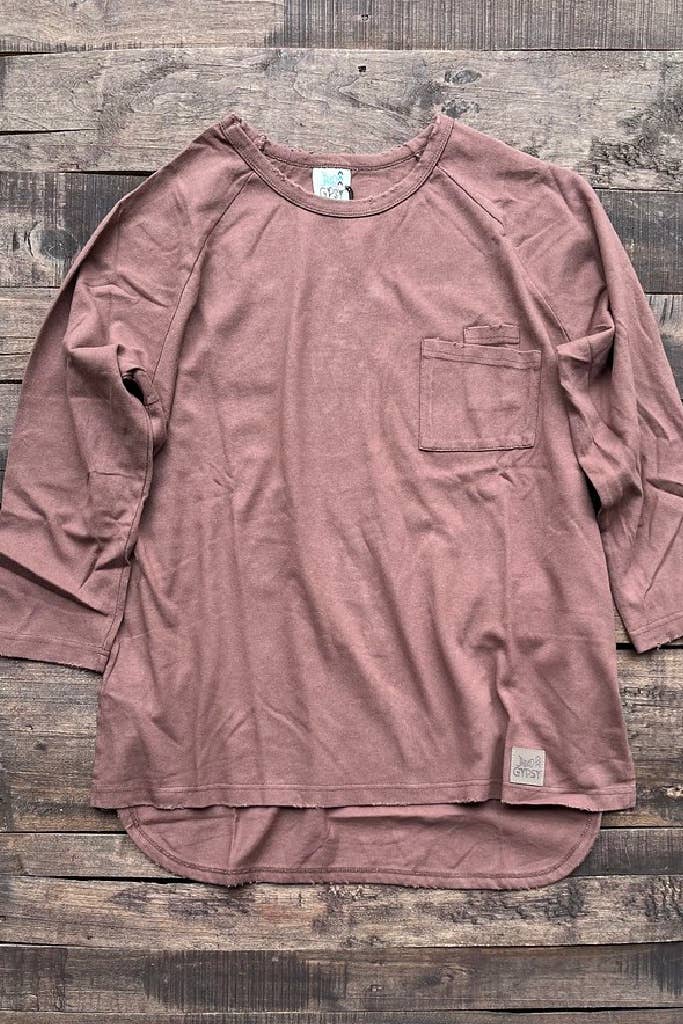 Jaded Gypsy - Wandering Meadow Sweatshirt: LARGE/X-LARGE / magenta