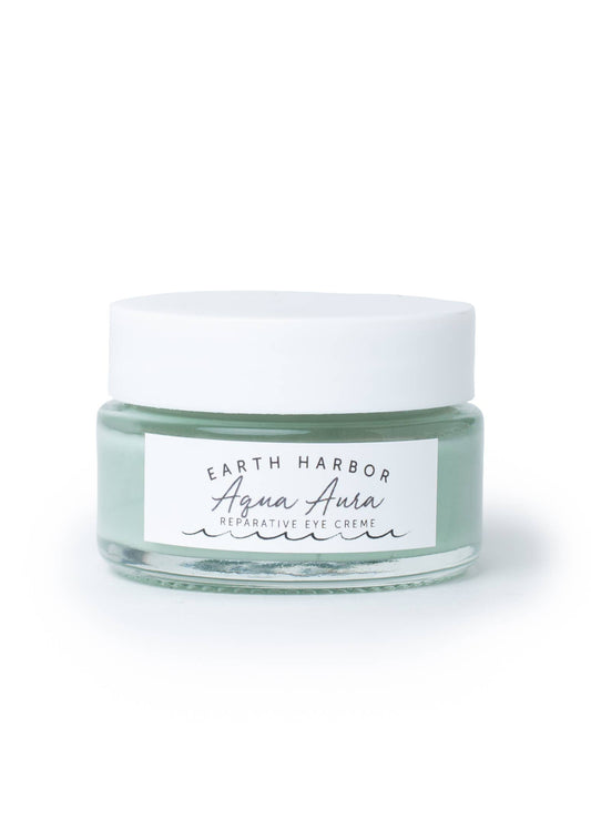 Earth Harbor Naturals - AQUA AURA Eye Creme: Blue Tansy + Sea Collagen + Antioxidant