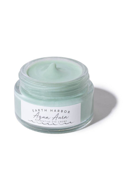 Earth Harbor Naturals - AQUA AURA Eye Creme: Blue Tansy + Sea Collagen + Antioxidant