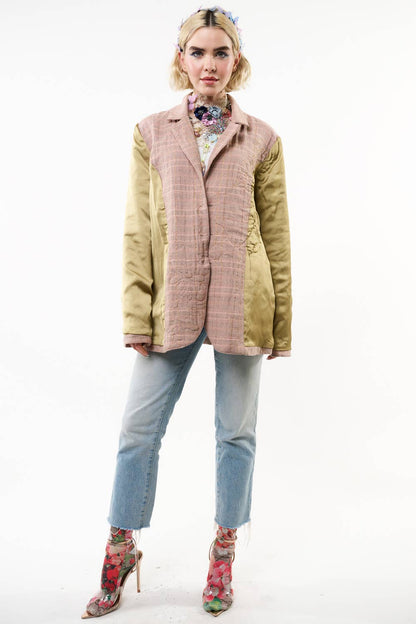 Aratta - Sudden Sensation Blazer: Pink Ash / XL