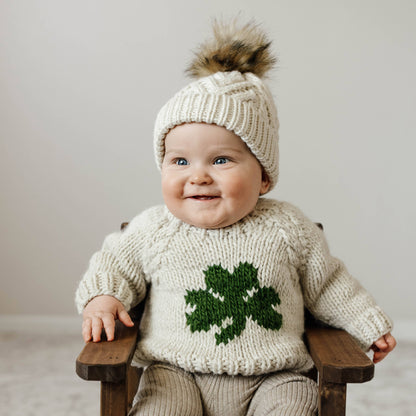Huggalugs - Shamrock Crew Neck Sweater Baby & Toddler