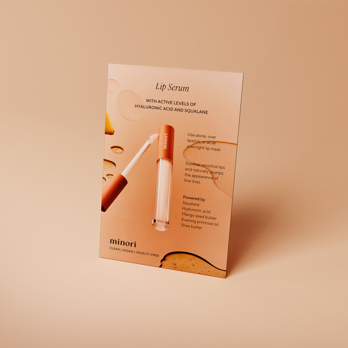 Minori - Display Sign - Lip Serum