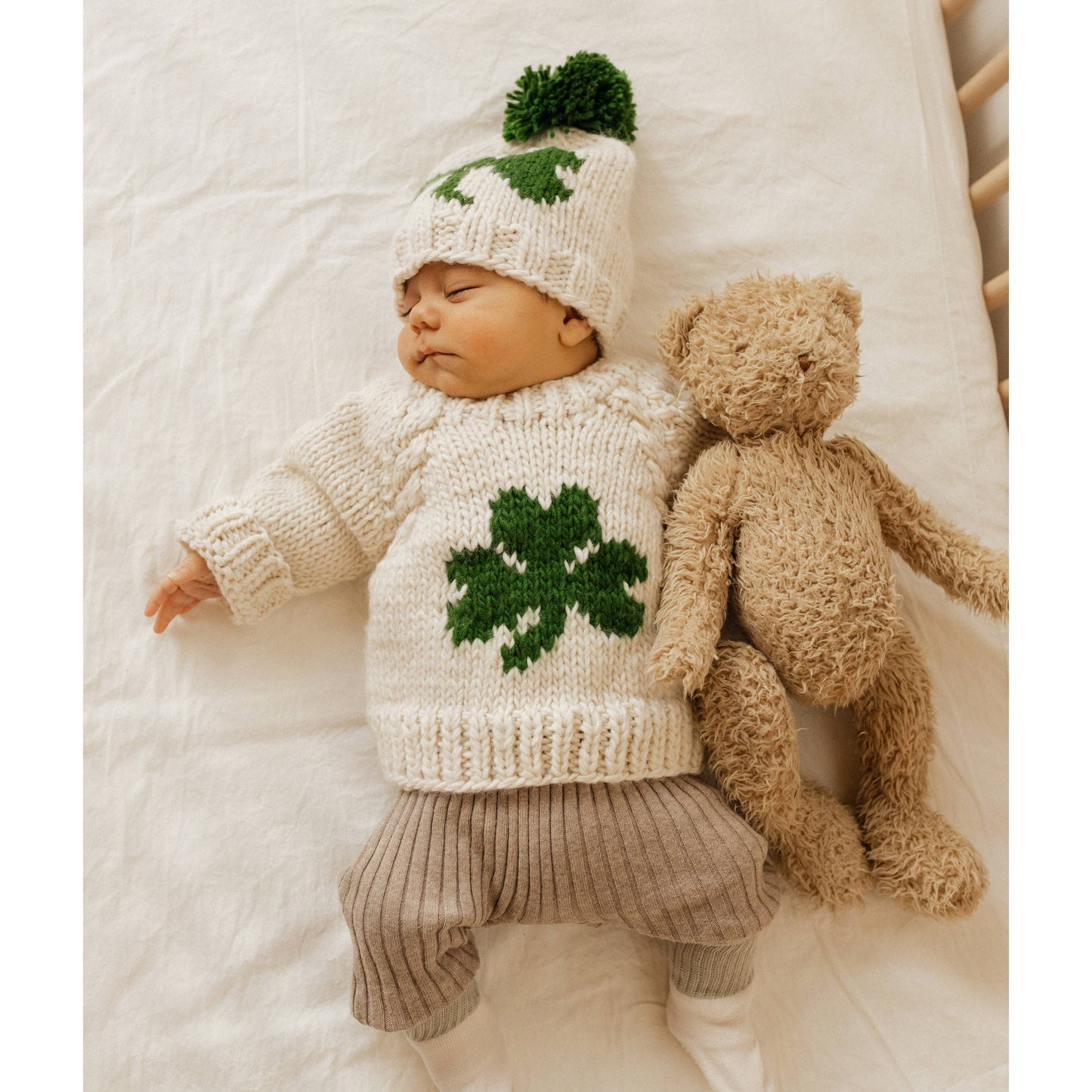 Huggalugs - Shamrock Crew Neck Sweater Baby & Toddler