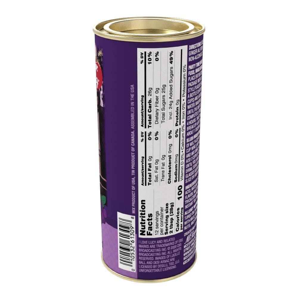 McSteven's - I Love Lucy's© Grape Wine Slush (12oz Tins)