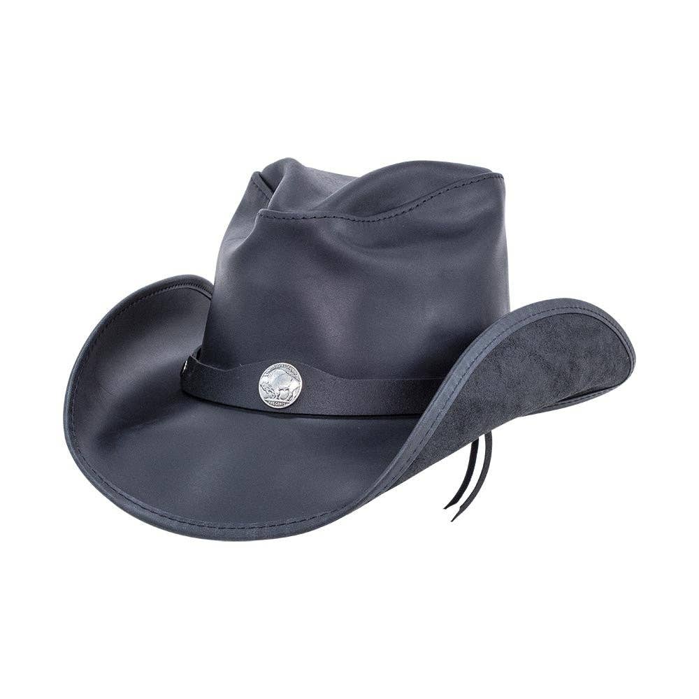 American Hat Makers - Midweight American Leather Western Hat - Style Western