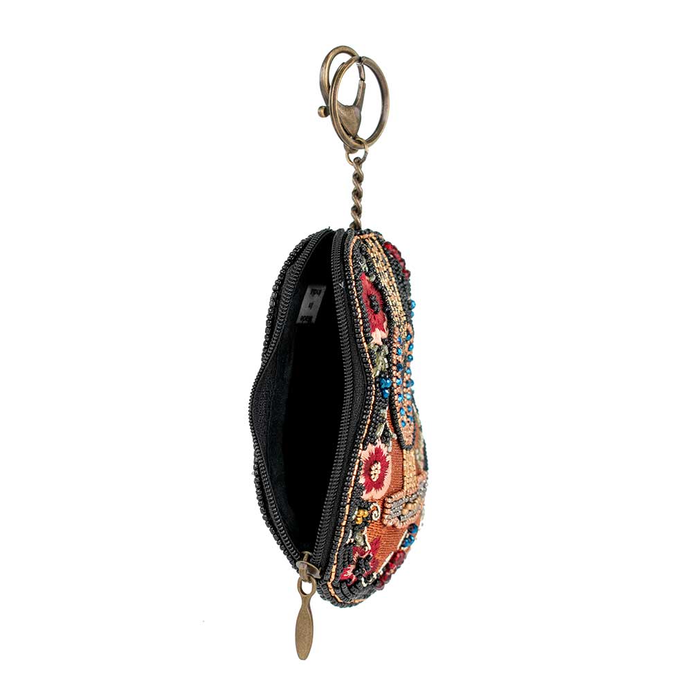 Mary Frances Accessories - Classical Vibe Beaded Guitar Coin Purse