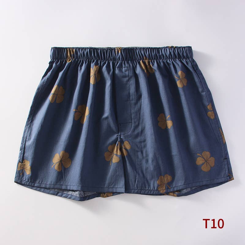 Rosa Clothing - Lobster & Pickles printed cotton casual boxer short