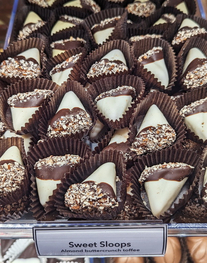 Harbor Sweets - Valentines Classic Chocolate Sweet Sloops - 12 pc. cello bag