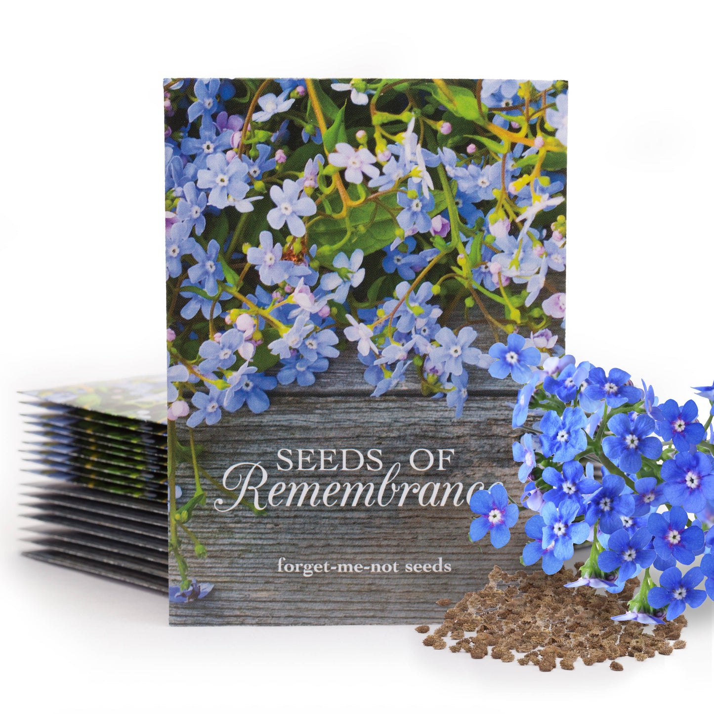 Bentley Seed Co. - Seeds of Remembrance Memorial - Forget Me Not Seed Packets