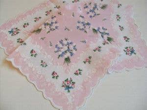 MOMENTS IN THYME - A Mother's Love Keepsake Hankie Card