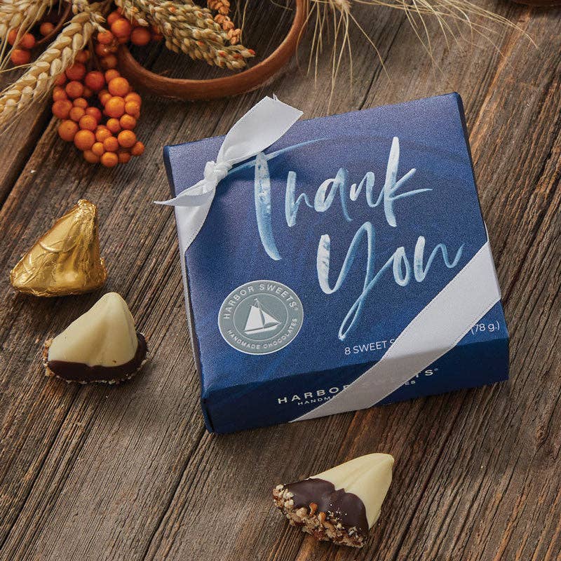 Harbor Sweets Chocolates - Thank You Sweet Sloops Gift Box - 8 pc