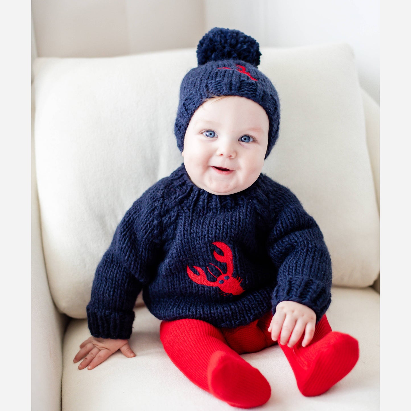 Huggalugs - Lobster Sweater for Baby & Toddler