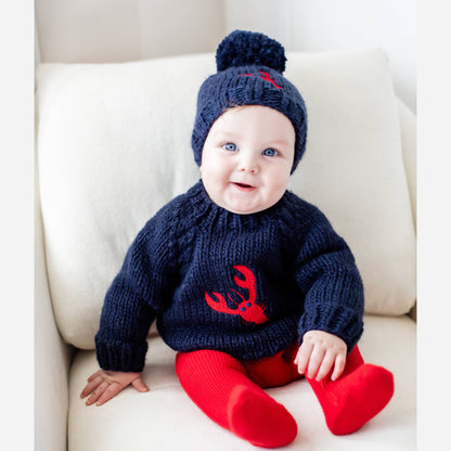 Huggalugs - Lobster Sweater for Baby & Toddler