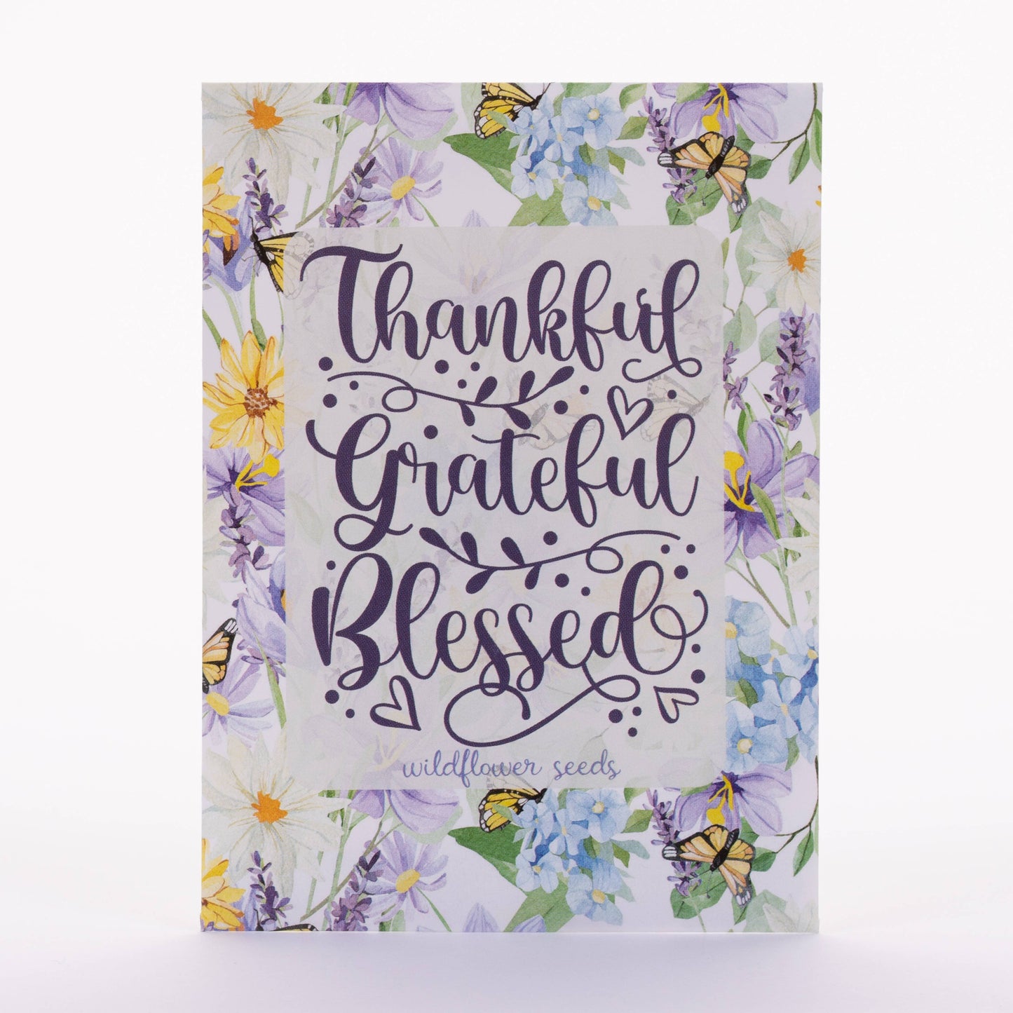 Bentley Seed Co. - Thankful Grateful Blessed - Wildflower Mix Seed Packets
