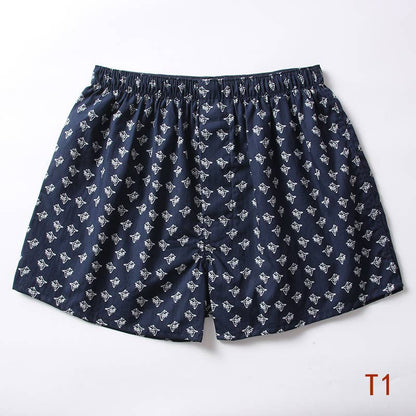 Rosa Clothing - Lobster & Pickles printed cotton casual boxer short