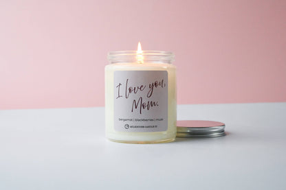 Milkhouse Candle Company - I Love You Mom | 7oz Classic Candle | Mother's Day Exclusive