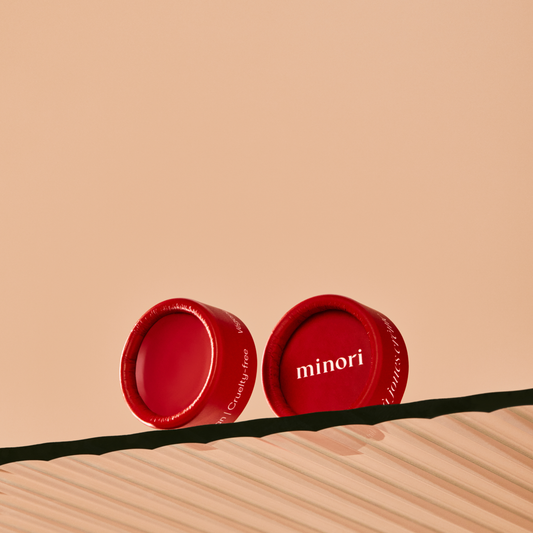 Minori - Travel Size Cream Blush — Scarlet