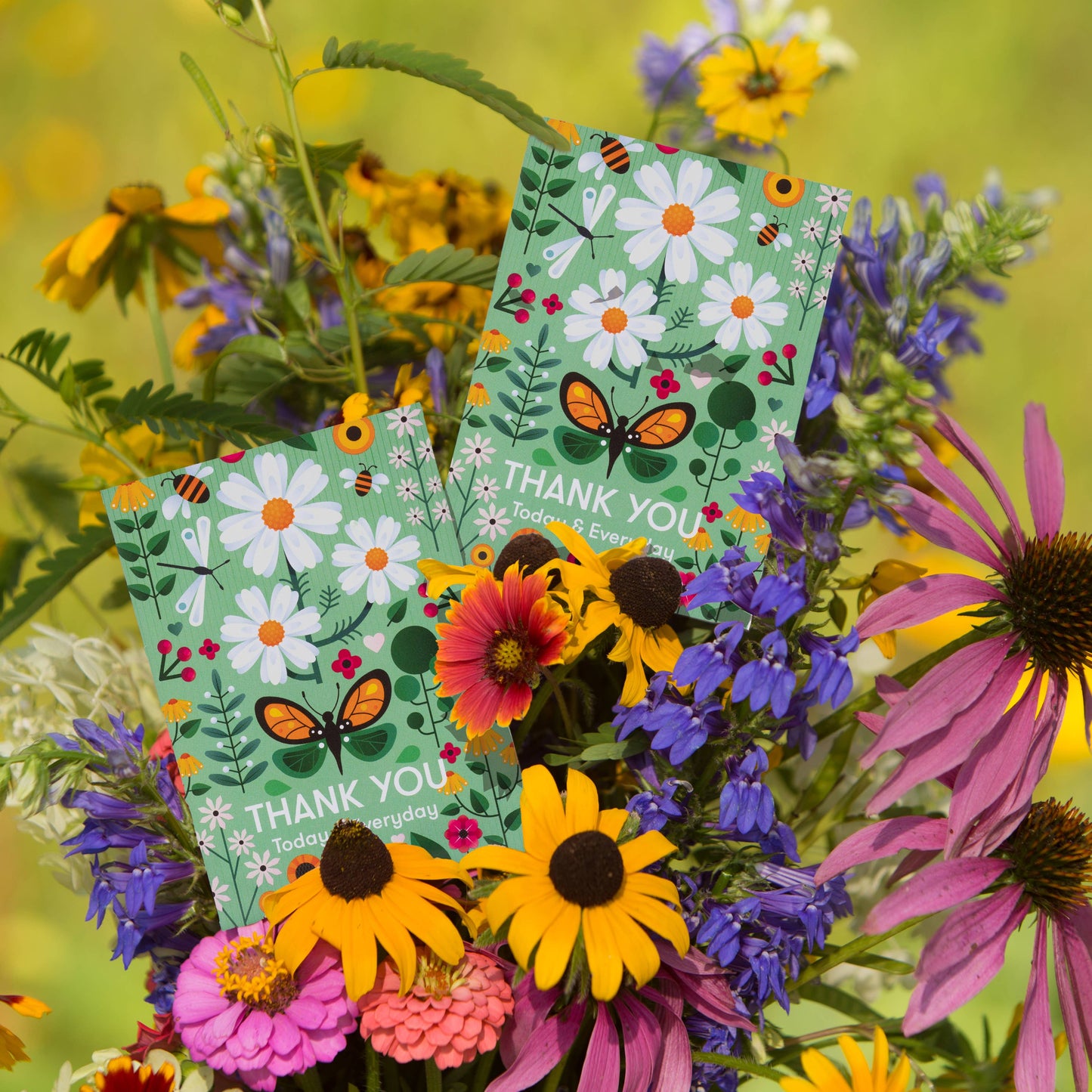 Bentley Seed Co. - Thank You Today Everyday - Pollinator Flower Mix Seed Packet