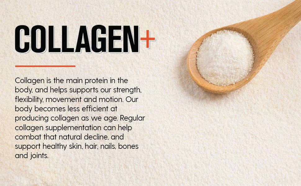 Hearthy Foods - Collagen+ with Hydrolyzed Collagen Powder - Biotin - Hyaluronic Acid & Vitamin C