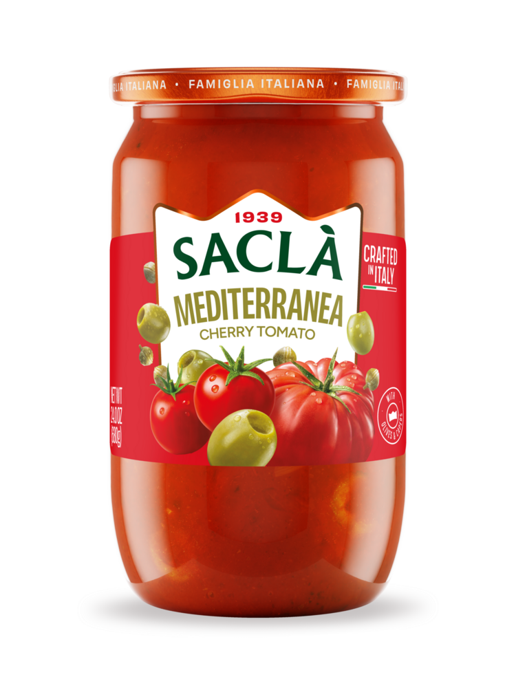 Sacla - Sacla Mediterranea Puttanesca Cherry Tomato Sauce 6x24oz
