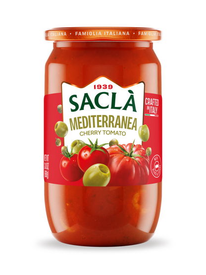 Sacla - Sacla Mediterranea Puttanesca Cherry Tomato Sauce 6x24oz