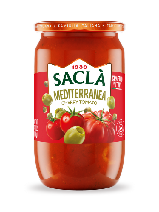 Sacla - Sacla Mediterranea Puttanesca Cherry Tomato Sauce 6x24oz