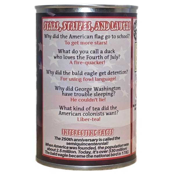 Canned Gifts - Canned Liberty - Happy 250 Birthday America Limited Edition