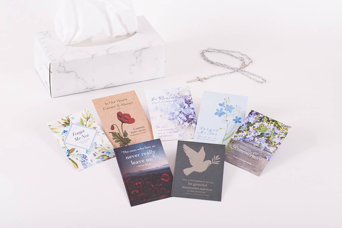 Bentley Seed Co. - In Remembrance Love Left Behind Forget Me Not Seed Packets