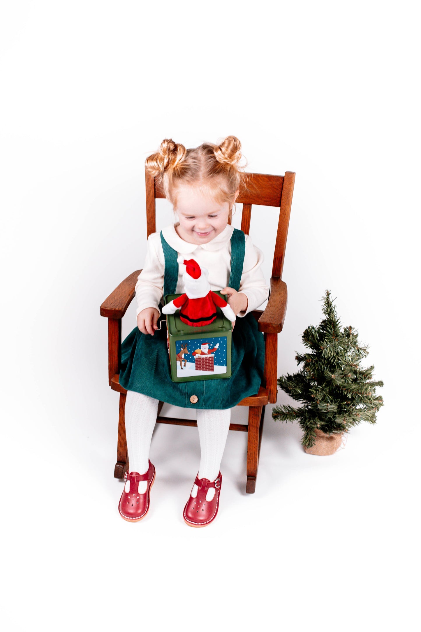 Jack Rabbit Creations - Santa Christmas Jack in the Box