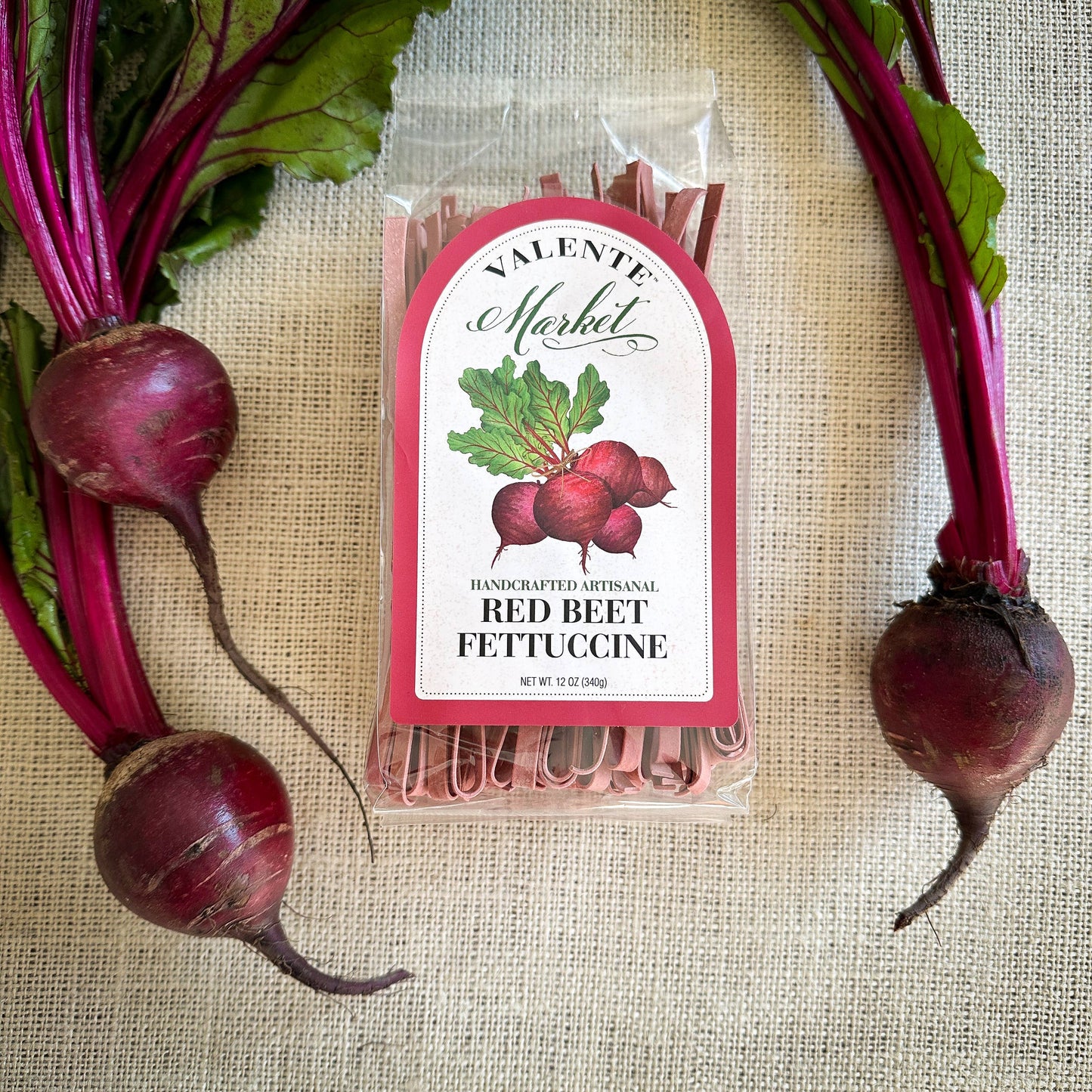 Valente Pasta - Red Beet Fettuccine
